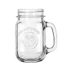 Hot Jar à breuvage / Pot Mason avec anse de 16 oz County Fair - 12 par boite Verrerie