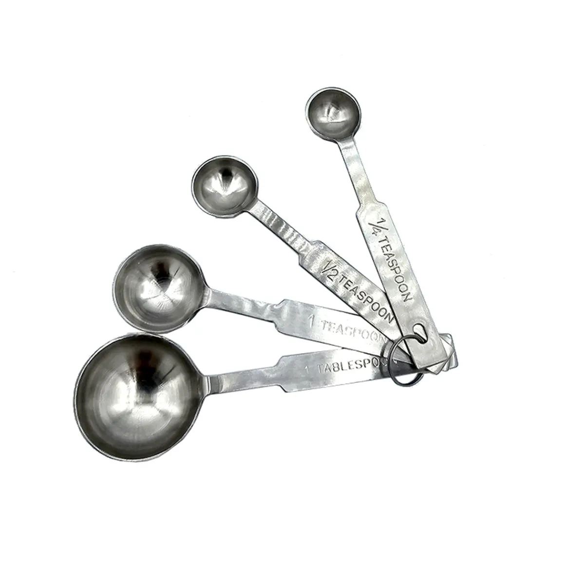 jeu_de__cuillres__mesurer_0.webp Sale Jeu de 4 cuillères à mesurer rondes en acier inoxydable Ustensiles Et Outils De Cuisine