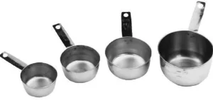 Outlet Jeu de 4 tasses à mesurer en acier inoxydable Ustensiles Et Outils De Cuisine