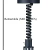 New Lampe chauffante à cordon rétractable Réchauds Et Maintiens