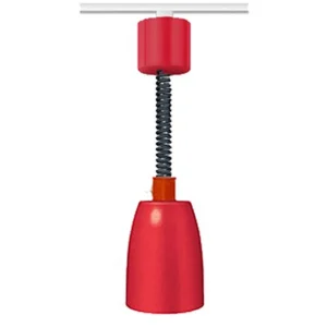 Best Lampe chauffante rétractable sur rail - Noire - 500 Watts Réchauds Et Maintiens