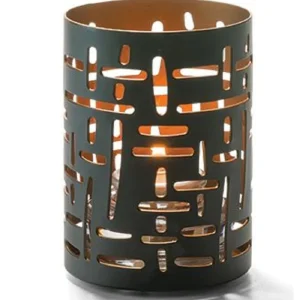 Online Lampe de 3.25" x 2.3" Metal Lamp - Noir et or Accessoires Et Décor De Table