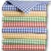 Best Linge à vaisselle de 22" x 34" - couleur variées - 12 par paquet Linge De Cuisine Et Vêtements