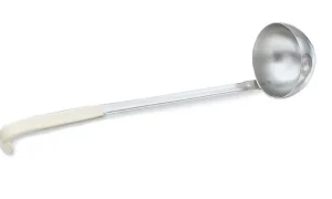Fashion Louche de 3 oz en 2 pièces en acier inoxydable avec manche Kool-Touch ivoire Ustensiles Et Outils De Cuisine