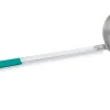 Outlet Louche de 6 oz en 2 pièces en acier inoxydable avec manche Kool-Touch turquoise Ustensiles Et Outils De Cuisine
