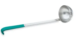 Outlet Louche de 6 oz en 2 pièces en acier inoxydable avec manche Kool-Touch turquoise Ustensiles Et Outils De Cuisine