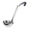 Discount Louche de 8 oz monopièce en acier inoxydable avec manche ergonomique Ergo Grip Kool-Touch noir Jacob's Pride Ustensiles Et Outils De Cuisine