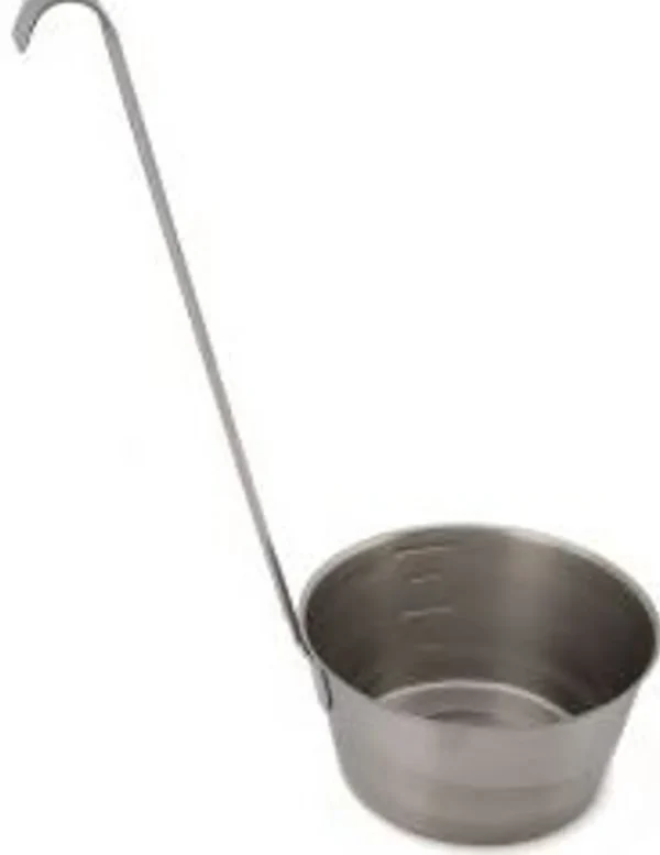 Outlet Louche plongeur de 32 oz avec manche à crochet de 12" en acier inoxydable Ustensiles Et Outils De Cuisine