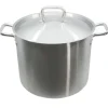 Sale Marmite de 30.25L en acier inoxydable Element avec couvercle Batterie De Cuisine
