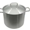 Best Marmite de 24L en acier inoxydable Element avec couvercle Batterie De Cuisine