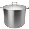 Outlet Marmite de 20L en acier inoxydable avec couvercle Element Batterie De Cuisine
