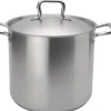 New Marmite de 16L en acier inoxydable avec couvercle Element Batterie De Cuisine