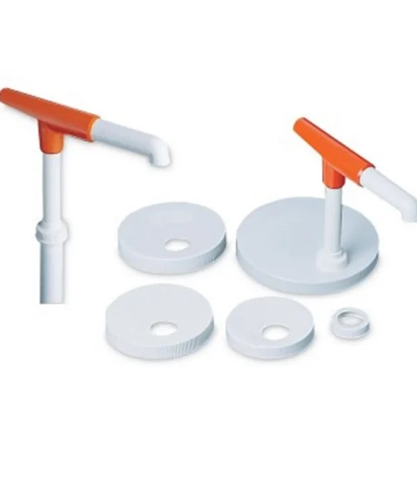 Online Méga pompe orange pour condiments épais - 1 oz par portion Accessoires Et Distributeurs Pour Condiments