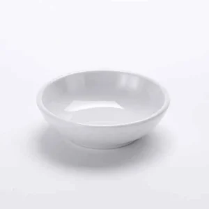 Fashion Mini bol de 3 oz en mélamine blanche Vaisselle De Service