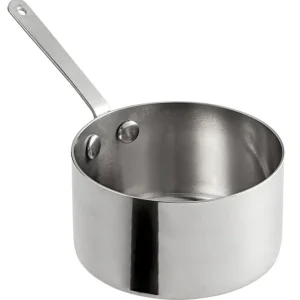 Online Mini casserole de 3.5" en acier inoxydable - 6 par boite Batterie De Cuisine