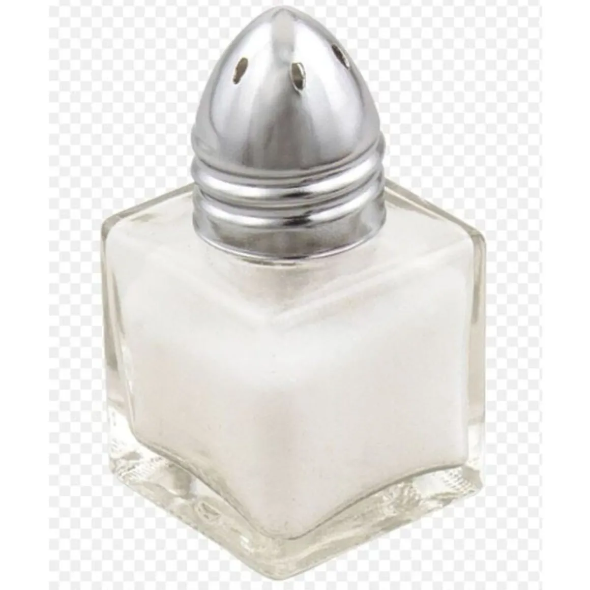 mini_salire_et_poivrire_d_0.webp Online Mini salière et poivrière de 0.5 oz avec couvercle chromé - 1 ensemble Accessoires Et Distributeurs Pour Condiments