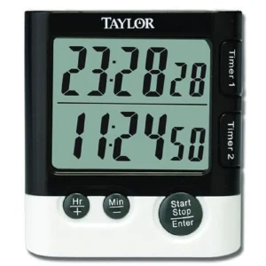 Best Minuterie à double horloge de 1.5" au LCD Thermomètres Et Minuteries