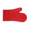 New Mitaine pour le four anti-chaleur doublée en silicone rouge Linge De Cuisine Et Vêtements