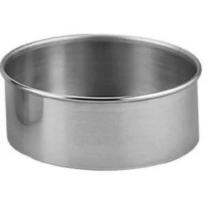Outlet Moule à gâteau rond de 8" x 3" en aluminium Cuisson Et Pâtisserie