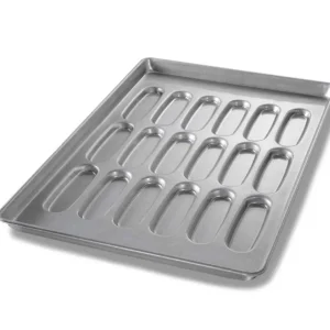 Outlet Moule à pain hot-dog lustré de 18" x 26" pour 18 pains Cuisson Et Pâtisserie