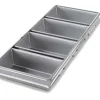 Online Moule à pain pour 4 pains de 8.5" x 4.5" x 2.75" Cuisson Et Pâtisserie