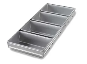 Online Moule à pain pour 4 pains de 8.5" x 4.5" x 2.75" Cuisson Et Pâtisserie