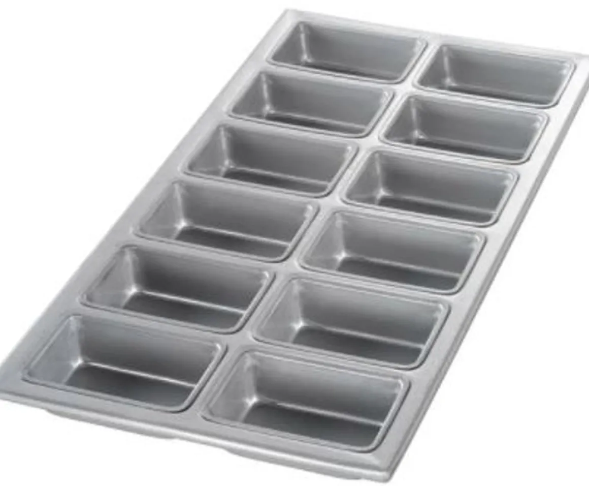 moule__pain_pour__petits__0.webp Online Moule à pain pour 12 petits pain de 10" x 20" Cuisson Et Pâtisserie