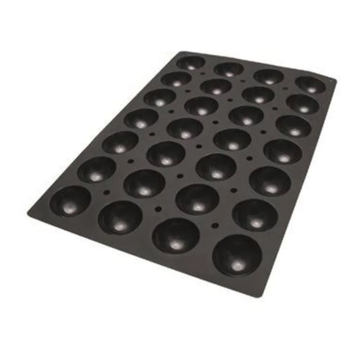 moule_en_silicone_de__x___0.webp New Moule en silicone de 18" x 26" à 28 compartiments demi-sphère Cuisson Et Pâtisserie