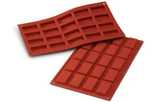 Best Moule en silicone flexible pour petit financier - 20 x 20 ml Cuisson Et Pâtisserie