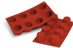 Online Moule en silicone flexible à cannelés bordelais - 8 x 92 ml Cuisson Et Pâtisserie