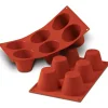 Sale Moule en silicone flexible pour gros muffin - 6 x 165 ml Cuisson Et Pâtisserie