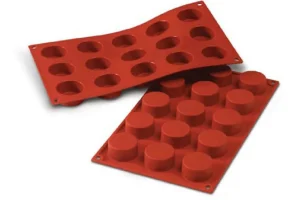 New Moule en silicone flexible pour petits fours - 15 x 30 ml Cuisson Et Pâtisserie