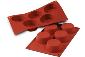 Clearance Moule en silicone flexible pour gros muffin - 5 x 135 ml Cuisson Et Pâtisserie