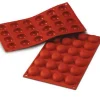 Best Moule en silicone flexible pomponette - 24 x 18 ml Cuisson Et Pâtisserie