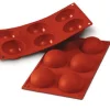 Sale Moule en silicone flexible demi-sphères - 6 x 60 ml Cuisson Et Pâtisserie