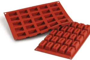 New Moule en silicone flexible petit lingotto - 25 x 16 ml Cuisson Et Pâtisserie