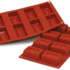 Hot Moule en silicone flexible grand lingotto - 8 x 72 ml Cuisson Et Pâtisserie