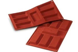 Sale Moule en silicone flexible pour grand financiers - 7 x 50 ml Cuisson Et Pâtisserie