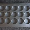 Hot Moule pour mini-gâteaux de 18" x 26" à 3 rangées de 5 mini-gâteaux (10 oz - 4") Cuisson Et Pâtisserie