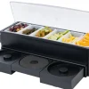 Discount Organisateur à garnitures à 6 compartiments de 20" x 7" x 6" Accessoires De Bar
