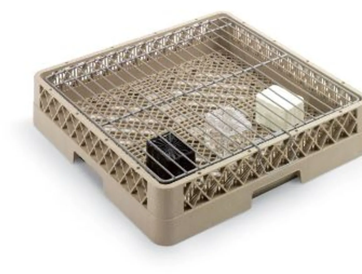 panier__lavevaisselle_ouv_0-1.webp Clearance Panier à lave-vaisselle ouvert à petits trous avec grille de retenu Lave-vaisselles Commerciaux Et Accessoires