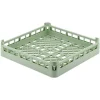 Clearance Panier à lave-vaisselle ouvert 1/1 (4 1/8" de haut) - Vert pâle Lave-vaisselles Commerciaux Et Accessoires