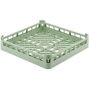 Clearance Panier à lave-vaisselle ouvert 1/1 (4 1/8" de haut) - Vert pâle Lave-vaisselles Commerciaux Et Accessoires