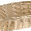 Sale Panier à pain en rotin ovale de 9.25" x 6" Vaisselle De Service