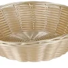 Outlet Panier à pain en rotin rond de 8.5" Vaisselle De Service
