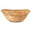New Panier à pain ovale en bambou de 7" x 5" x 2" Vaisselle De Service
