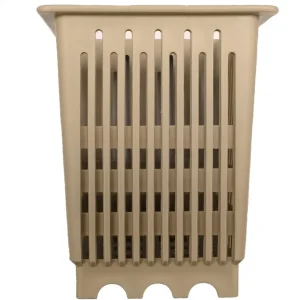 Online Panier à pâtes de forme carrée - Beige Équipements De Cuisson