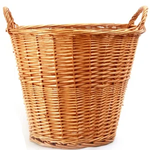 Online Panier en osier rond de 19" x 16" avec poignées pour baguettes de pain Vaisselle De Service