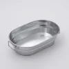 Hot Panier ovale de 24 oz en acier galvanisé Vaisselle