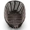 Discount Panier ovale de 10" x 6.5" x 3" en plastique - Brun - 12 par boite Vaisselle De Service